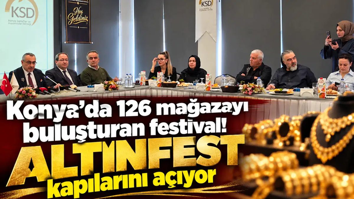 Konya’da 126 mağazayı buluşturan festival! ALTINFEST kapılarını açıyor