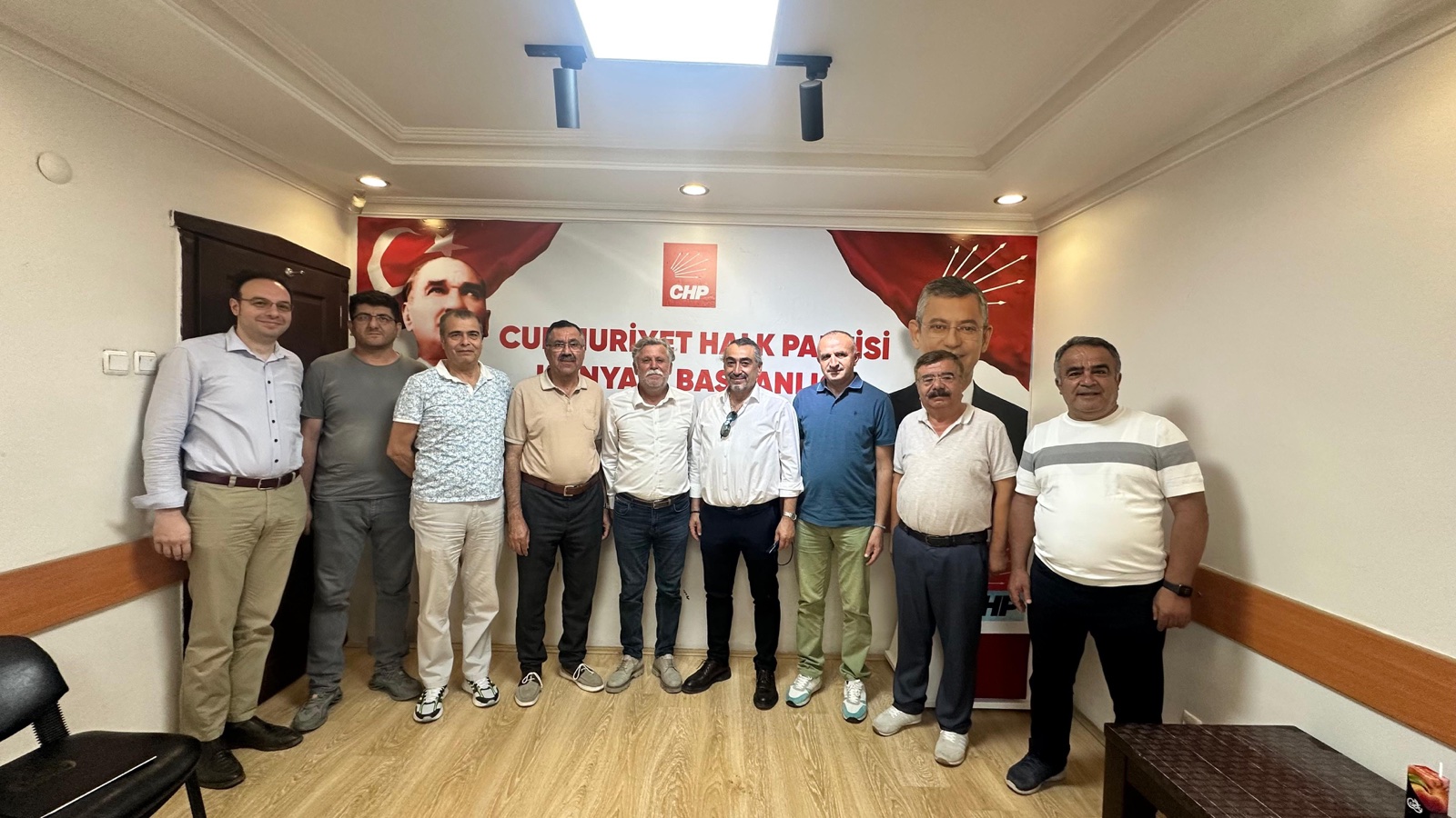 CHP Konya İl Başkanlığı'nı ziyaret ettik