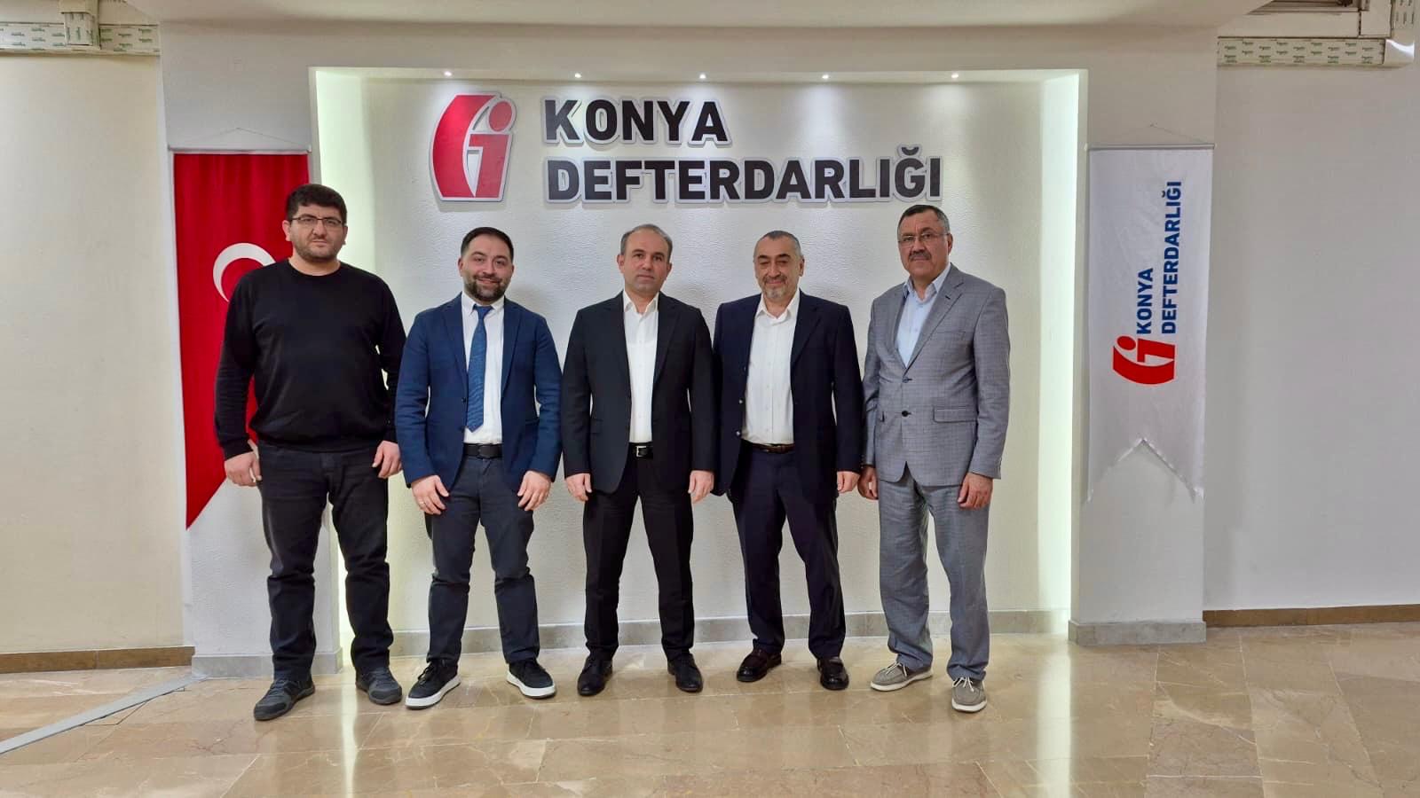 Konya Defterdarı Yusuf Hamzaoğlu'nu ziyaret ettik