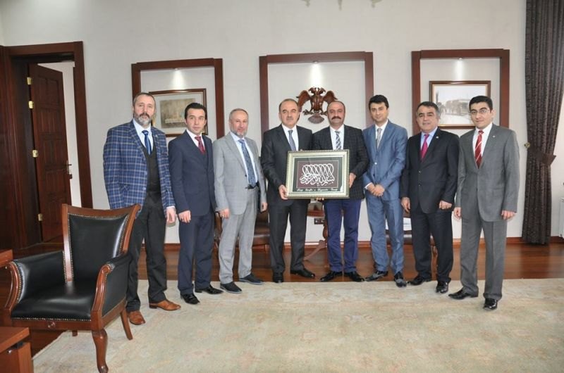 Konya Valisi Muammer Erol'a ziyaret