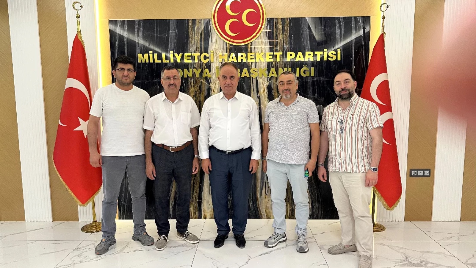 MHP Konya İl Başkanlığı'nı ziyaret ettik