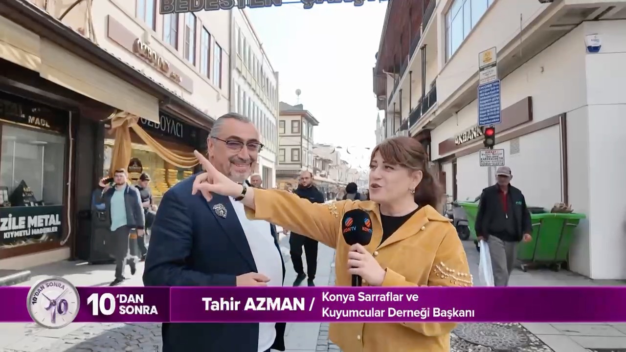 KON TV 10'dan Sonra: Konya's goldsmiths and jewellers at Altınfest